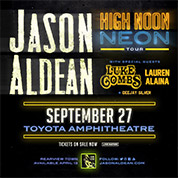 Jason Aldean concert poster