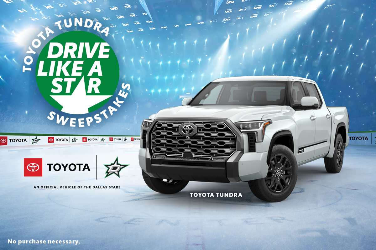 Toyota Drive Like a Star Sweepstakes