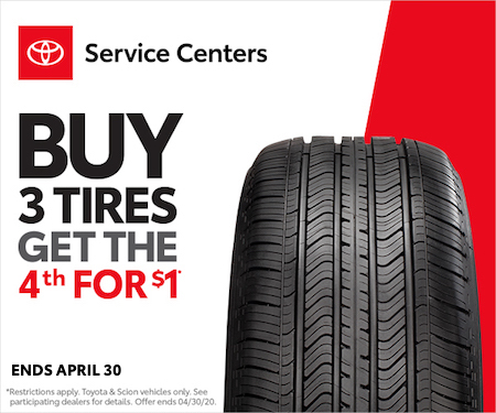 Toyota April Tire Event